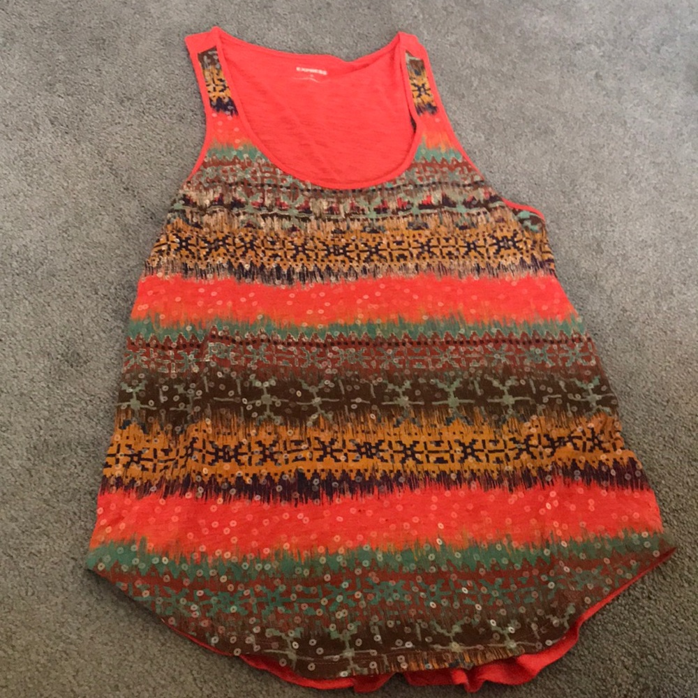 Worn twice express tank